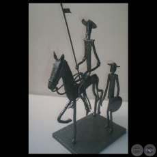 DON QUIJOTE, 2007 - Escultura de JUAN PABLO PISTILLI